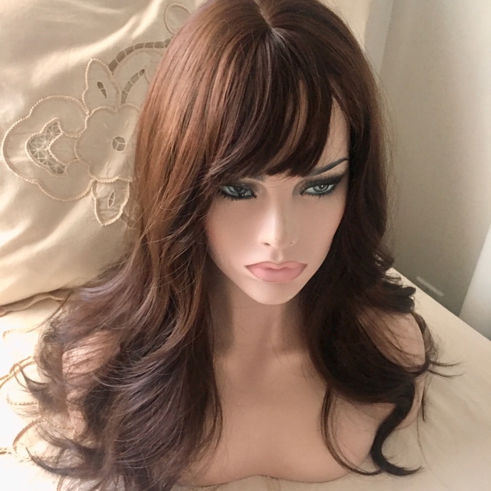 Brown Synthetic Wig